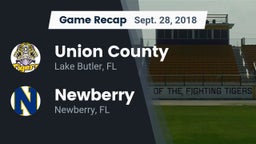 Recap: Union County  vs. Newberry  2018
