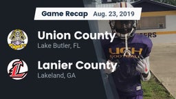Recap: Union County  vs. Lanier County  2019