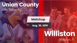 Matchup: Union County High vs. Williston  2019