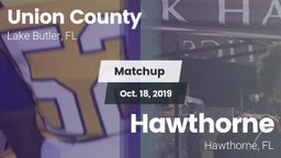 Matchup: Union County High vs. Hawthorne  2019