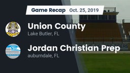 Recap: Union County  vs. Jordan Christian Prep 2019