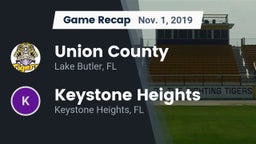 Recap: Union County  vs. Keystone Heights  2019