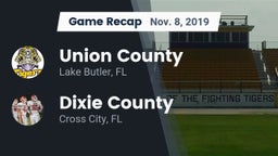 Recap: Union County  vs. Dixie County  2019