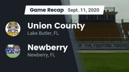 Recap: Union County  vs. Newberry  2020