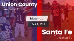 Matchup: Union County High vs. Santa Fe  2020