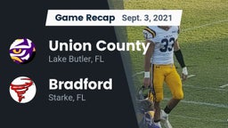 Recap: Union County  vs. Bradford  2021