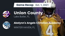 Recap: Union County  vs. Akelynn's Angels Christian Academy 2021