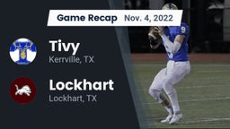 Recap: Tivy  vs. Lockhart  2022