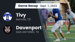 Recap: Tivy  vs. Davenport  2023