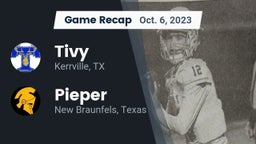 Recap: Tivy  vs. Pieper  2023