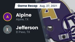 Recap: Alpine  vs. Jefferson  2021