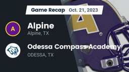 Recap: Alpine  vs. Odessa Compass Academy 2023