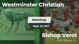 Matchup: Westminster vs. Bishop Verot  2017
