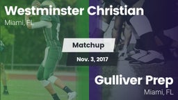 Matchup: Westminster vs. Gulliver Prep  2017