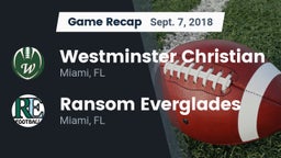 Recap: Westminster Christian  vs. Ransom Everglades  2018
