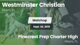 Matchup: Westminster vs. Pinecrest Prep Charter High 2019