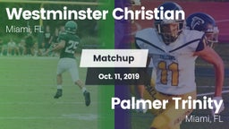 Matchup: Westminster vs. Palmer Trinity  2019