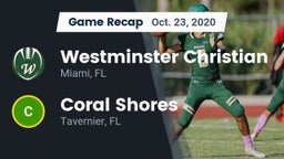 Recap: Westminster Christian  vs. Coral Shores  2020