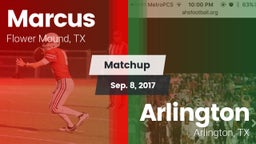 Matchup: Marcus  vs. Arlington  2017