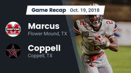 Recap: Marcus  vs. Coppell  2018