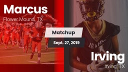 Matchup: Marcus  vs. Irving  2019