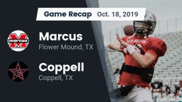 Recap: Marcus  vs. Coppell  2019