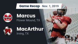 Recap: Marcus  vs. MacArthur  2019