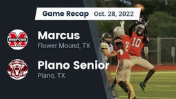 Recap: Marcus  vs. Plano Senior  2022