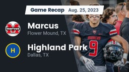 Recap: Marcus  vs. Highland Park  2023