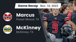 Recap: Marcus  vs. McKinney  2023