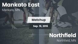 Matchup: Mankato East High vs. Northfield  2016