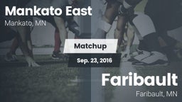 Matchup: Mankato East High vs. Faribault  2016