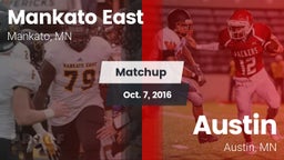 Matchup: Mankato East High vs. Austin  2016