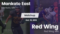 Matchup: Mankato East High vs. Red Wing  2016