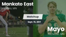 Matchup: Mankato East High vs. Mayo  2017