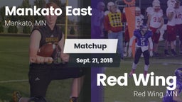 Matchup: Mankato East High vs. Red Wing  2018