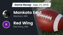 Recap: Mankato East  vs. Red Wing  2018