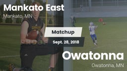 Matchup: Mankato East High vs. Owatonna  2018