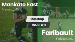 Matchup: Mankato East High vs. Faribault  2018