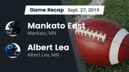 Recap: Mankato East  vs. Albert Lea  2019