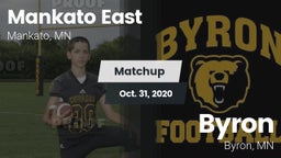 Matchup: Mankato East High vs. Byron  2020