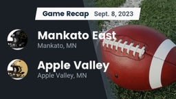 Recap: Mankato East  vs. Apple Valley  2023