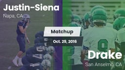 Matchup: Justin-Siena High vs. Drake  2016