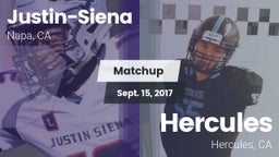 Matchup: Justin-Siena High vs. Hercules  2017