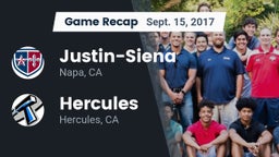 Recap: Justin-Siena  vs. Hercules  2017