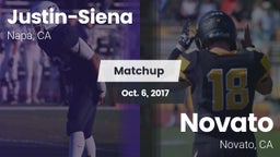 Matchup: Justin-Siena High vs. Novato  2017