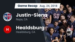 Recap: Justin-Siena  vs. Healdsburg  2018