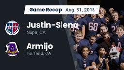 Recap: Justin-Siena  vs. Armijo  2018