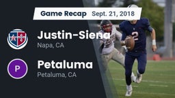 Recap: Justin-Siena  vs. Petaluma  2018