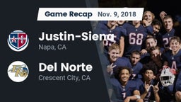Recap: Justin-Siena  vs. Del Norte  2018